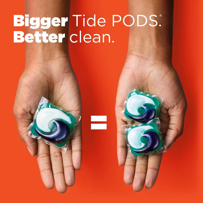Tide Power PODS Hygienic Clean Heavy Duty Laundry Detergent Pacs – 25 Count XL – 4 Pack