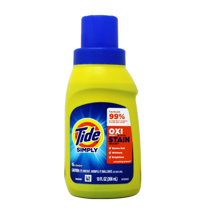 Tide Simply Oxi Boost Laundry Detergent - 10oz - 12 Pack