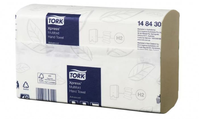 TORK H2 Xpress 148430 Multifold Hand Towel Slimline Advanced