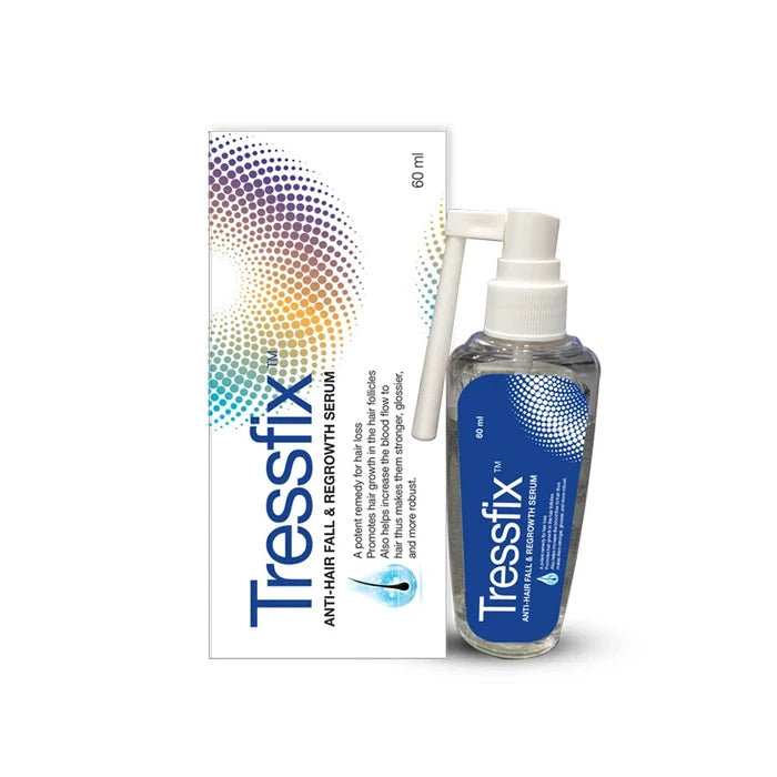 Tressfix Anti Hair Fall & Regrowth Serum 60ml in Pakistan – Hair Strengthening & Growth