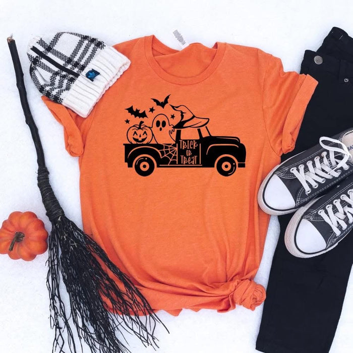 Trick Or Treat Truck Graphic Tee