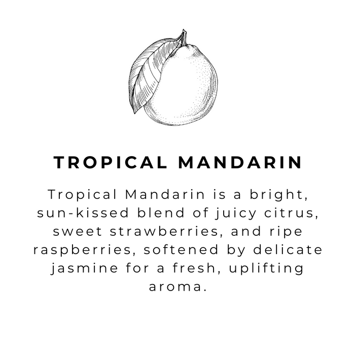 Tropical Mandarin - 16 oz Amber Soap - Handmade - Hand Wash