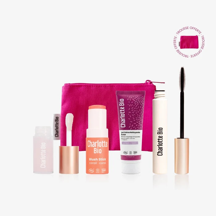 -Trousse Été : coffret maquillage bio - Charlotte Bio