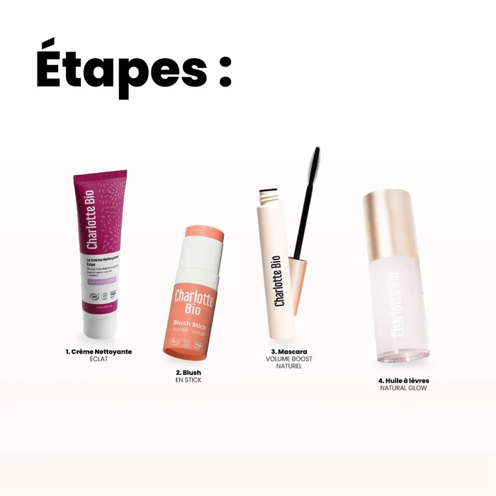 -Trousse Été : coffret maquillage bio - Charlotte Bio