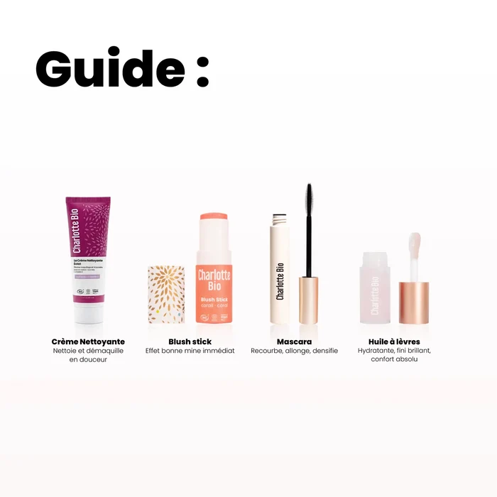 -Trousse Été : coffret maquillage bio - Charlotte Bio