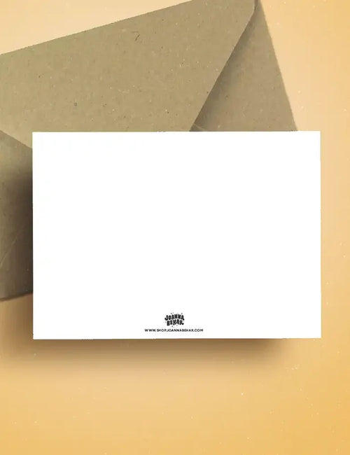 "Un p'tit beurre day to you" card