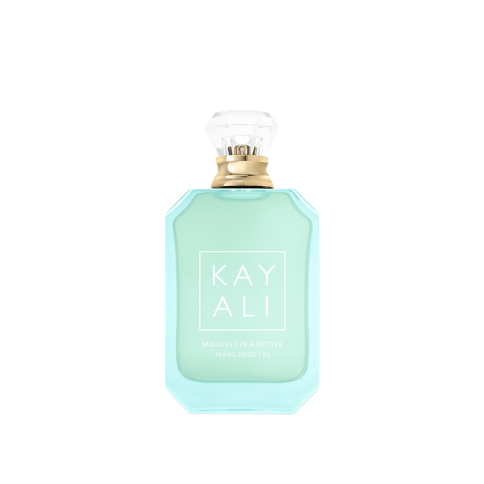 Perfume bottle with 'KAYALI' branding on a white background