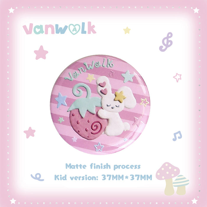 VANWALK Gulugulu Series Cute  Accessories Customized Badge K705