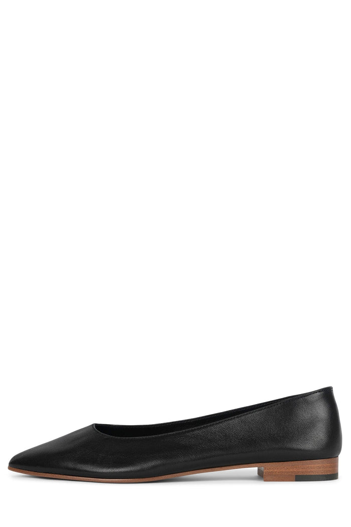VESPA Jeffrey Campbell Flat Black Tan Stack