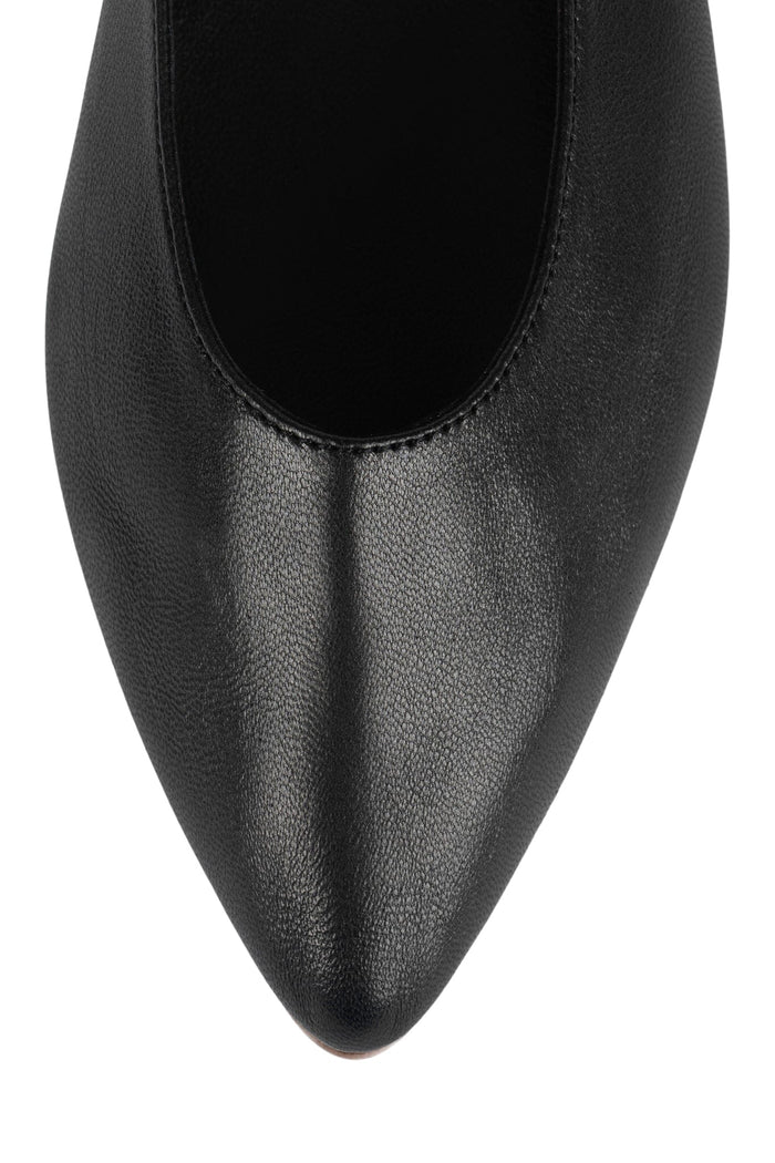 VESPA Jeffrey Campbell Flat Black Tan Stack