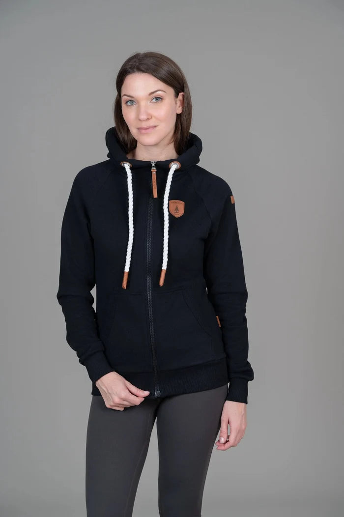 Wanakome Hera Terry Front Zip Hoodie