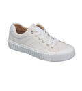 White Ivy Canvas Sneakers by Eric Michael