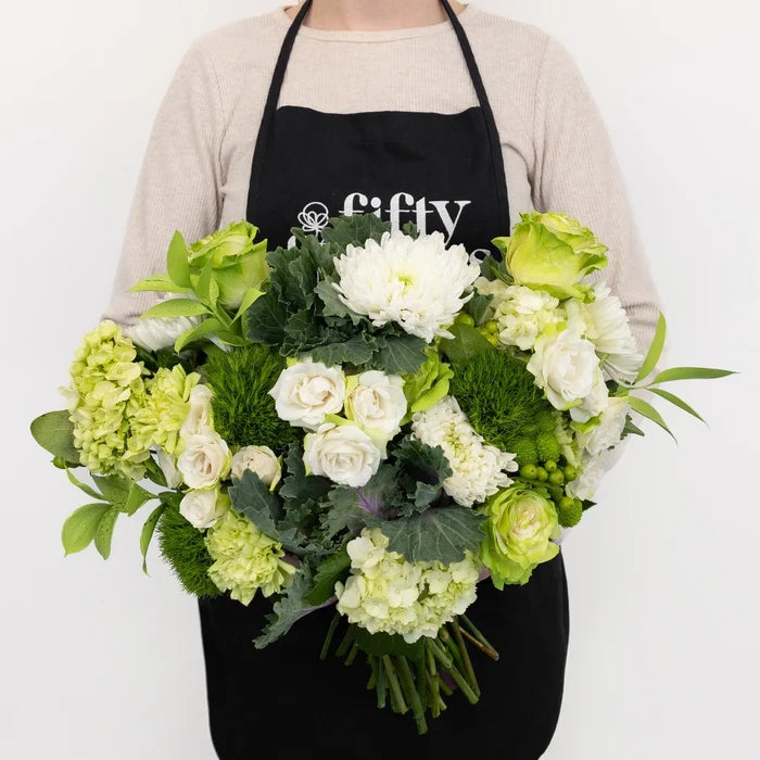 Wicked Green Diy Flower Kit Apron - Image