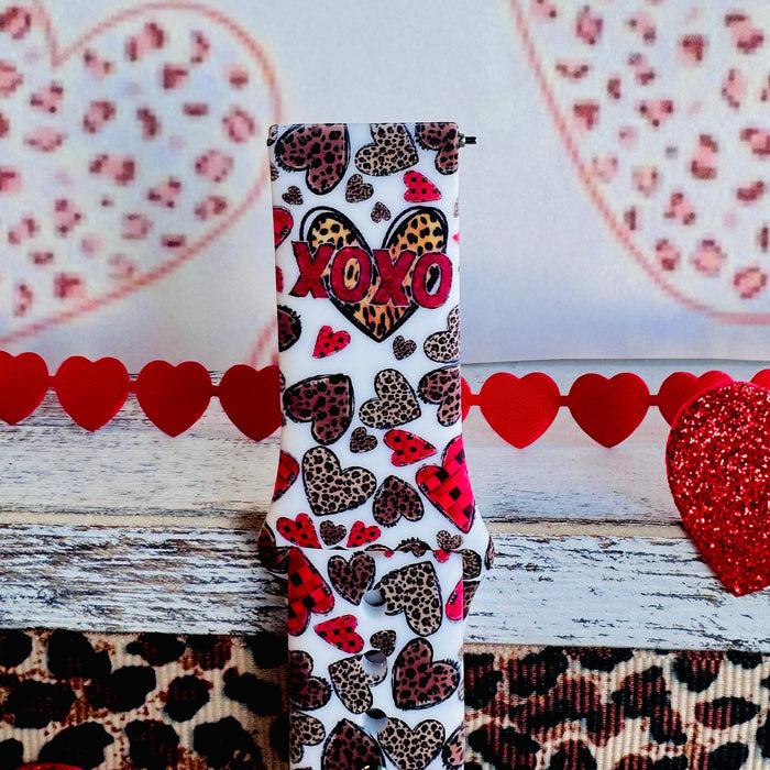 Wild at Heart Print Silicone Band For Samsung Watch