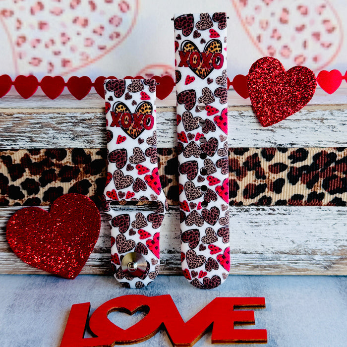 Wild at Heart Print Silicone Band For Samsung Watch