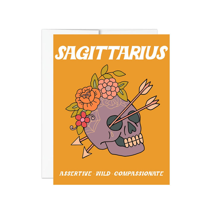 Wild Little Sagittarius - Notecard