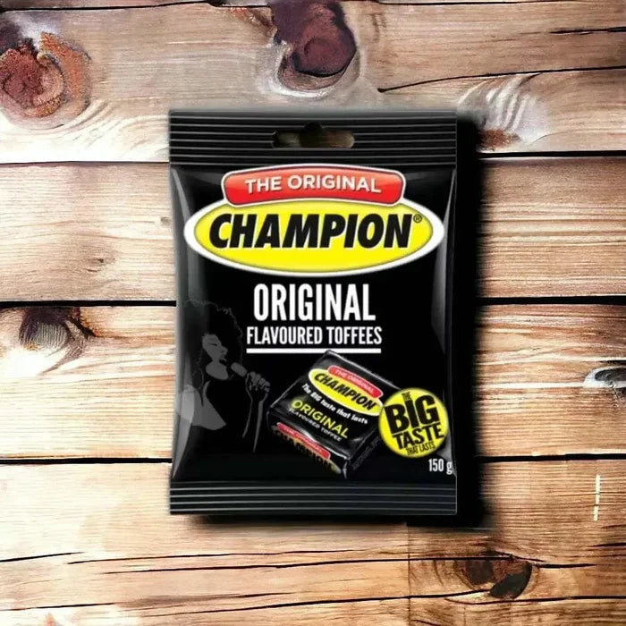 Wilson Champion Toffee Prepack Original 150g with strong brand heritage and BIG taste that lasts
