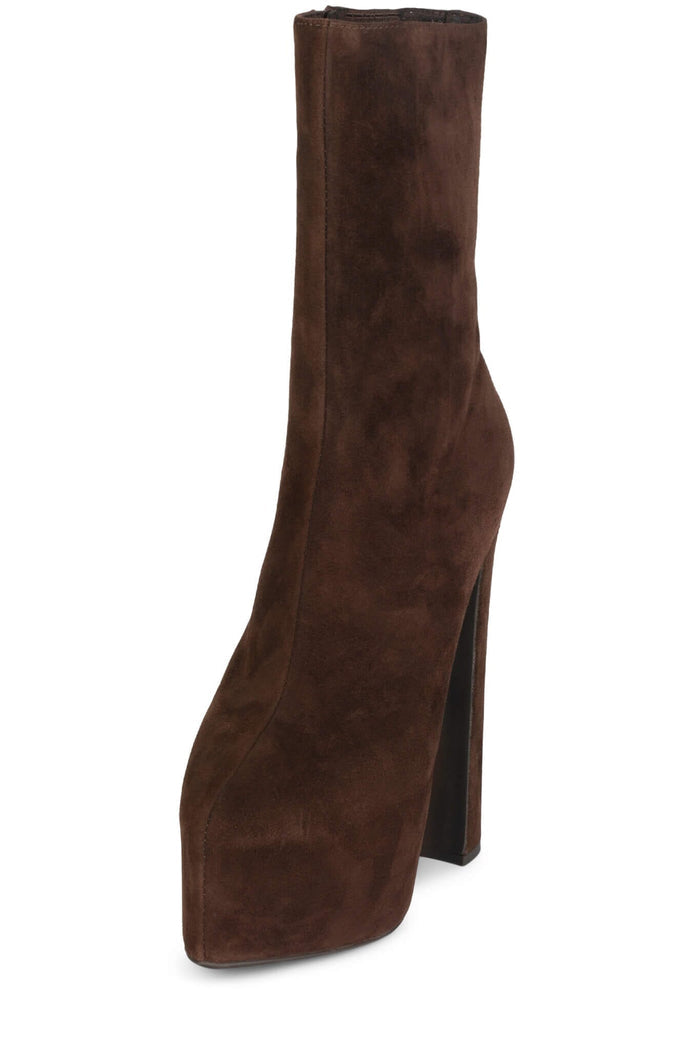 WOAH Platform Boot Coffee Suede _hover