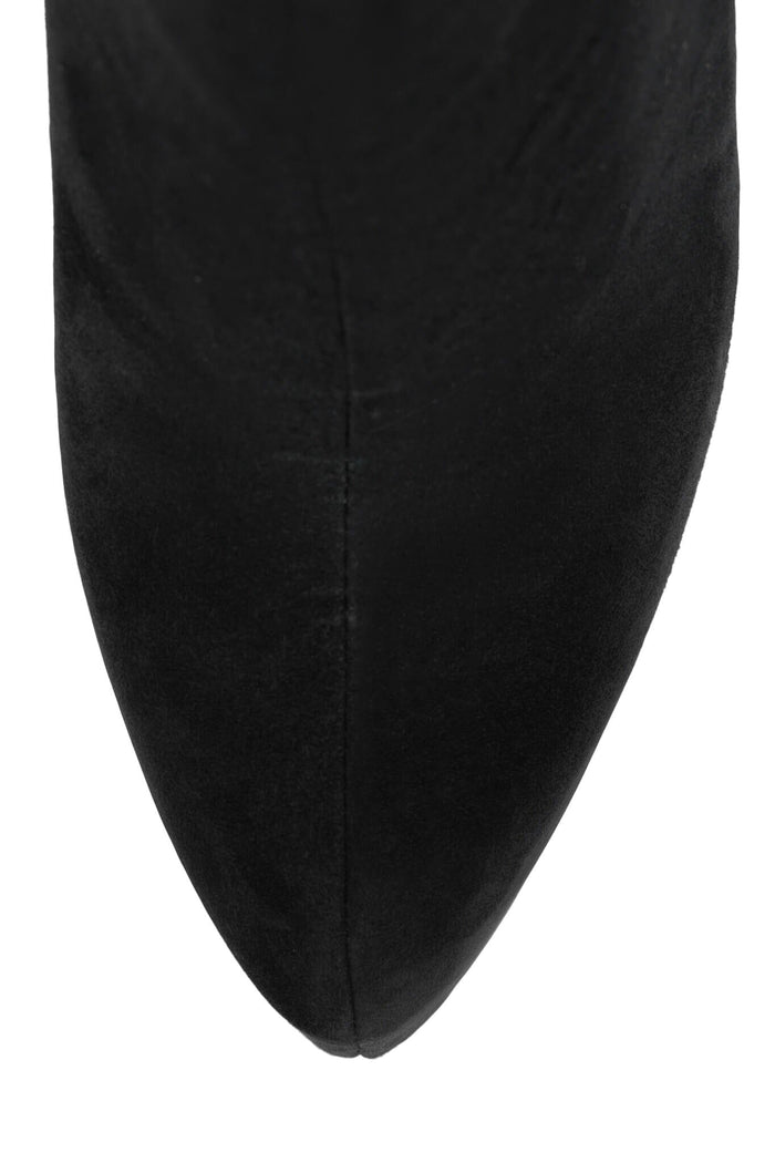 WOAH Platform Boot Black Suede