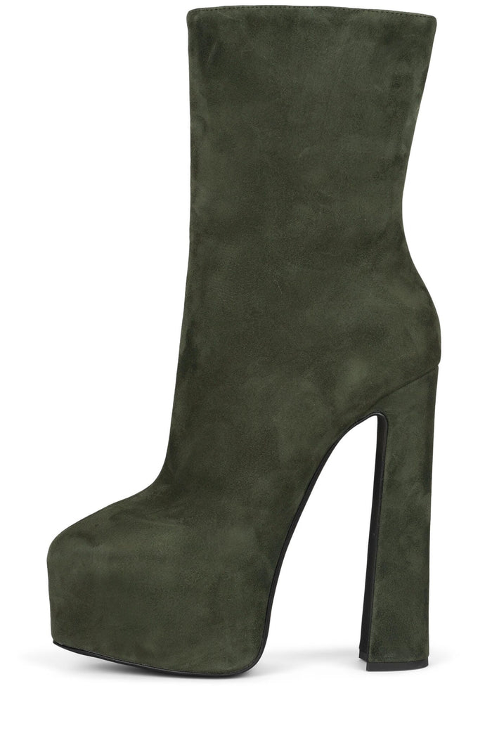 Dark Olive Suede / 6