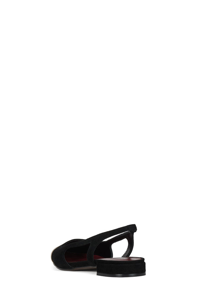 WORTHWHILE Jeffrey Campbell Flat Black Cream Combo
