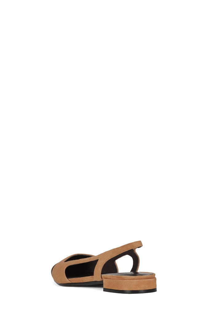 WORTHWHILE Jeffrey Campbell Flat Camel Brown Combo