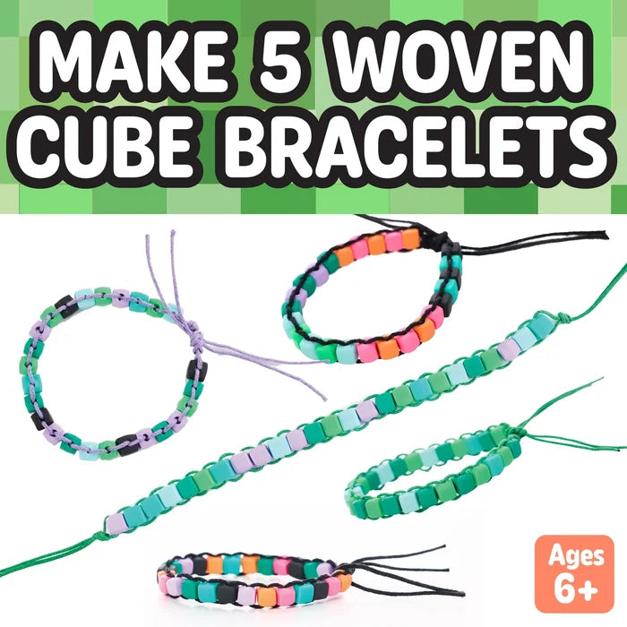 Woven Cube Bracelets Mini Craft Kit