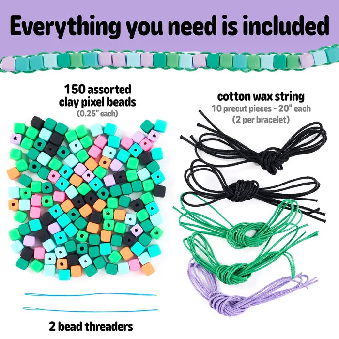 Woven Cube Bracelets Mini Craft Kit