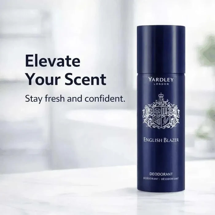 Yardley English Blazer Blue Deodorant Spray - 125ml Facebook Ad