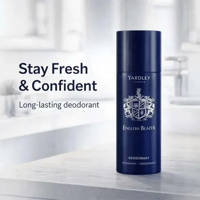 Yardley English Blazer Blue Deodorant Spray - 125ml Facebook Ad