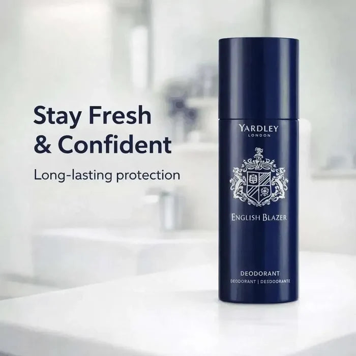 Yardley English Blazer Blue Deodorant Spray - 125ml Facebook Ad